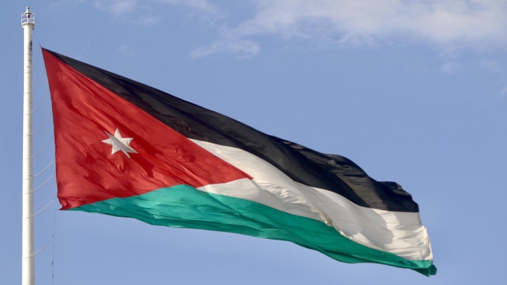العلم الوطني للملكلة الأردنية الهاشمية