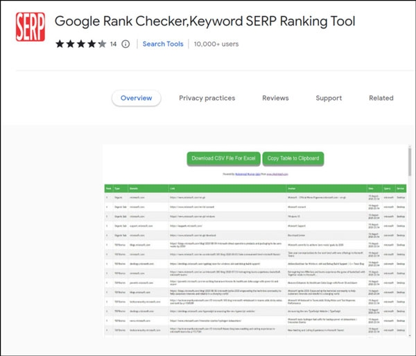 بالك جوجل رانك تشيكر Bulk Google Rank Checker