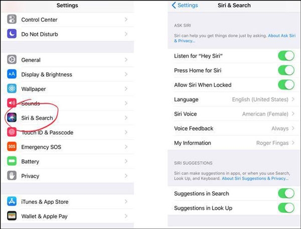 خطوات تفعيل وإعداد خاصية الاستجابة الصوتية (Hey Siri) على هاتف آيفون