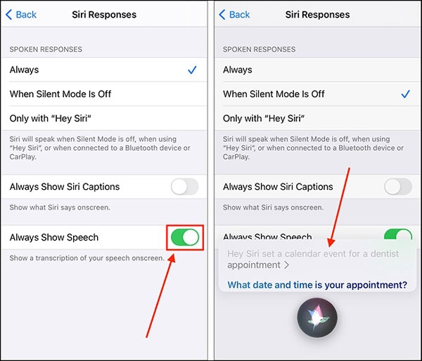 خطوات تفعيل وإعداد خاصية الاستجابة الصوتية (Hey Siri) على هاتف آيفون1
