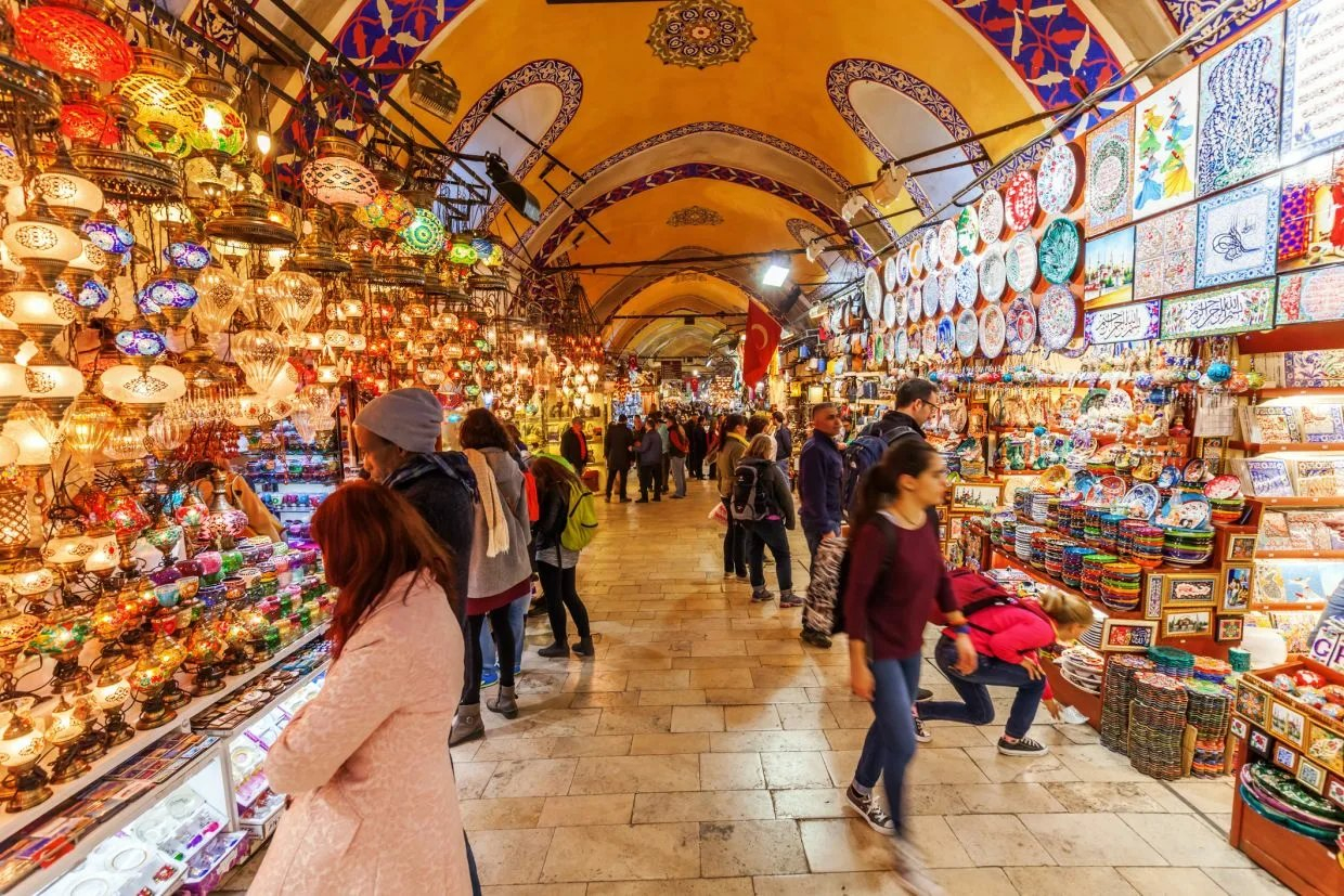 سوق البازار الكبير في إسطنبول