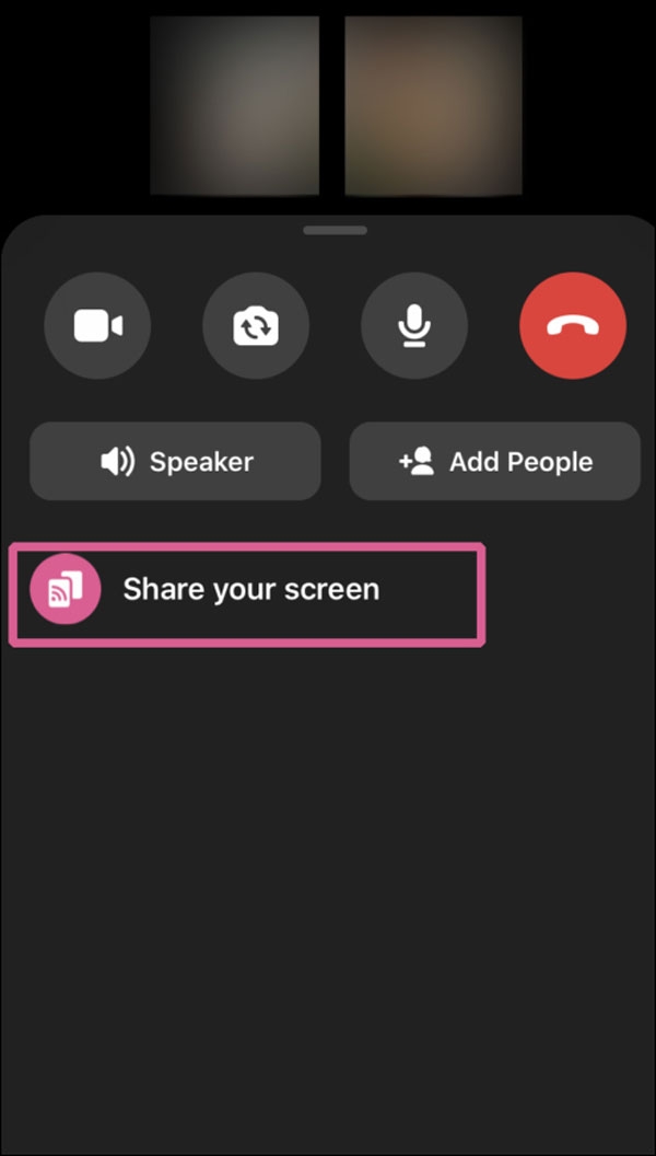 كيفية مشاركة الشاشة أثناء مكالمة فيديو على ماسنجر الأندرويد