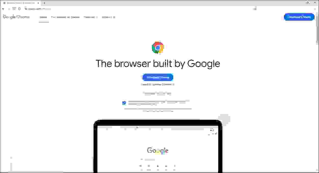 المتصفح الأكثر فاعلية، متصفح جوجل كروم (Google Chrome)
