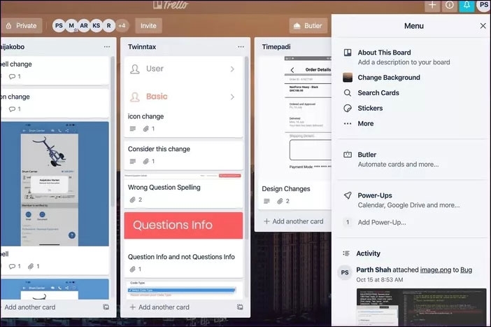 برنامج تريلو لإدارة المشاريع برنامج تريلو لإدارة المشاريع