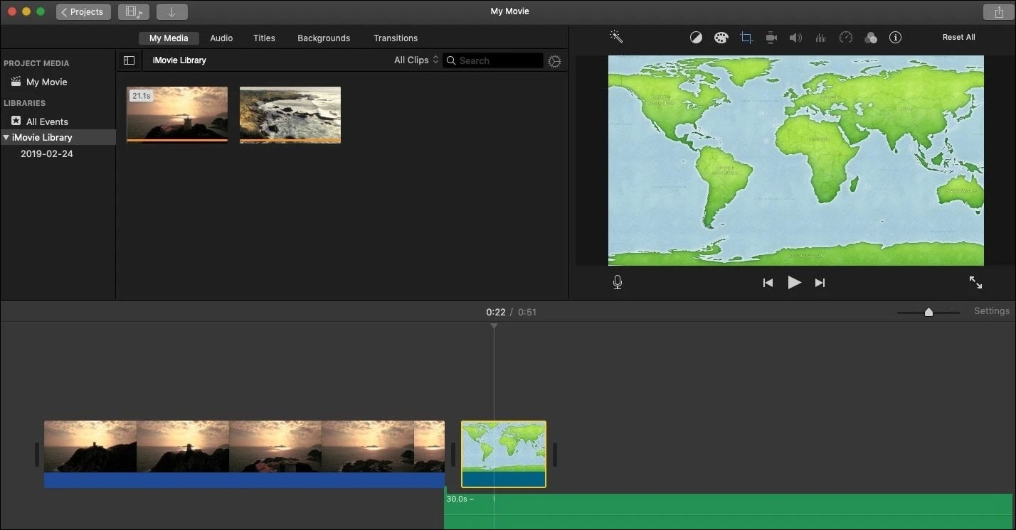 أي موفي (iMovie)، أفضل برامج تحرير الفيديو المجانية لـيوتيوب (YouTube)