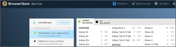 قائمة بأجهزة اندرويد (Android)