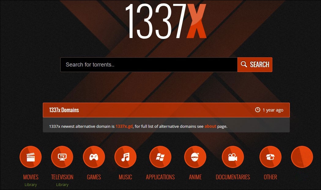 موقع ليت إكس (1337x)