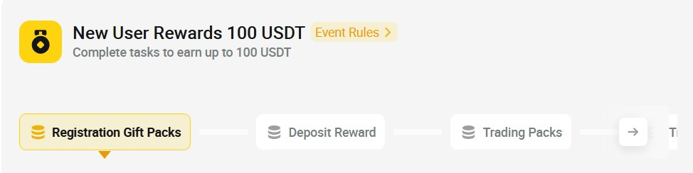 يمكن للمستخدمين الحصول على ما يصل إلى 8000 USDT في مكافأة لتداول العقود من خلال تحقيق أهداف الإيداع التراكمي وحجم التداول