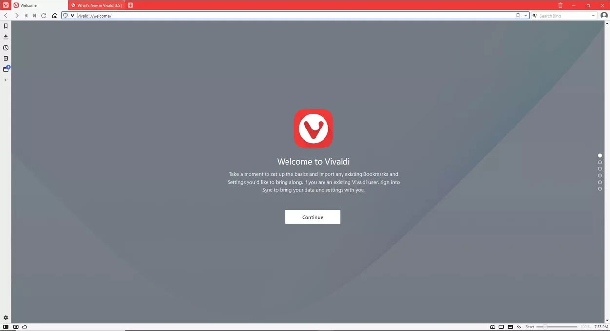 أفضل متصفح إنترنت لتعدد المهام، متصفح فيفالدي (Vivaldi)