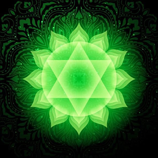 الشاكرا الرابعة، شاكرا القلب آنهاتا (Anahata)