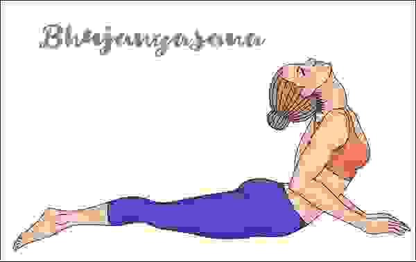 وضعية الكوبرا (Bhujangasana)