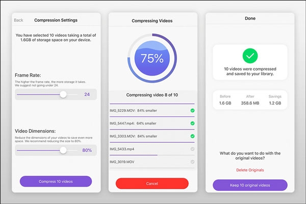 Compress Videos & Resize Video