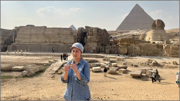 The discovery of a waterway that helped build the pyramids of Egypt