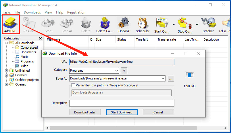 Internet Download Manager (IDM