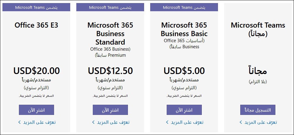 Microsoft Teams a është falas?