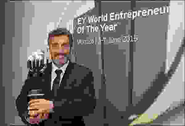محمد الطراد - الجائزة العالمية للمقاولين لعام 2015