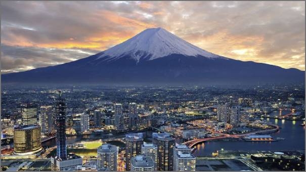 Mount Fuji in Yokohama