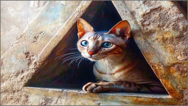Pyramid cats