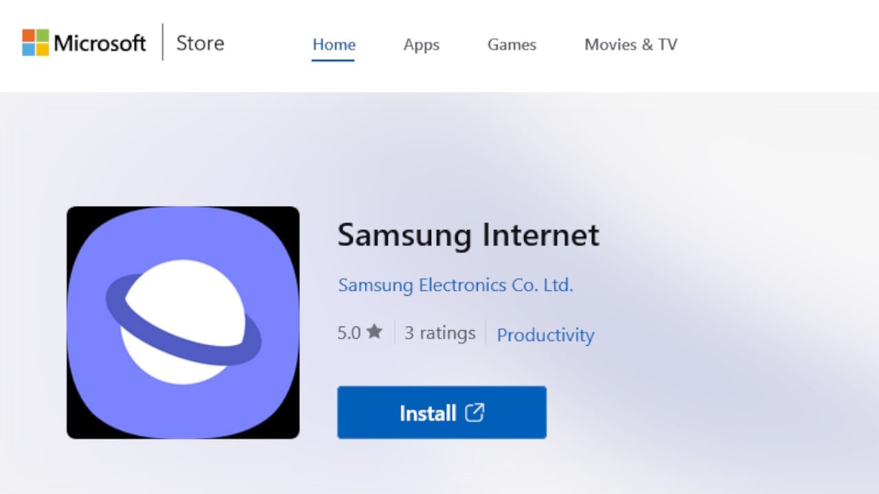 Samsung Internet Browser