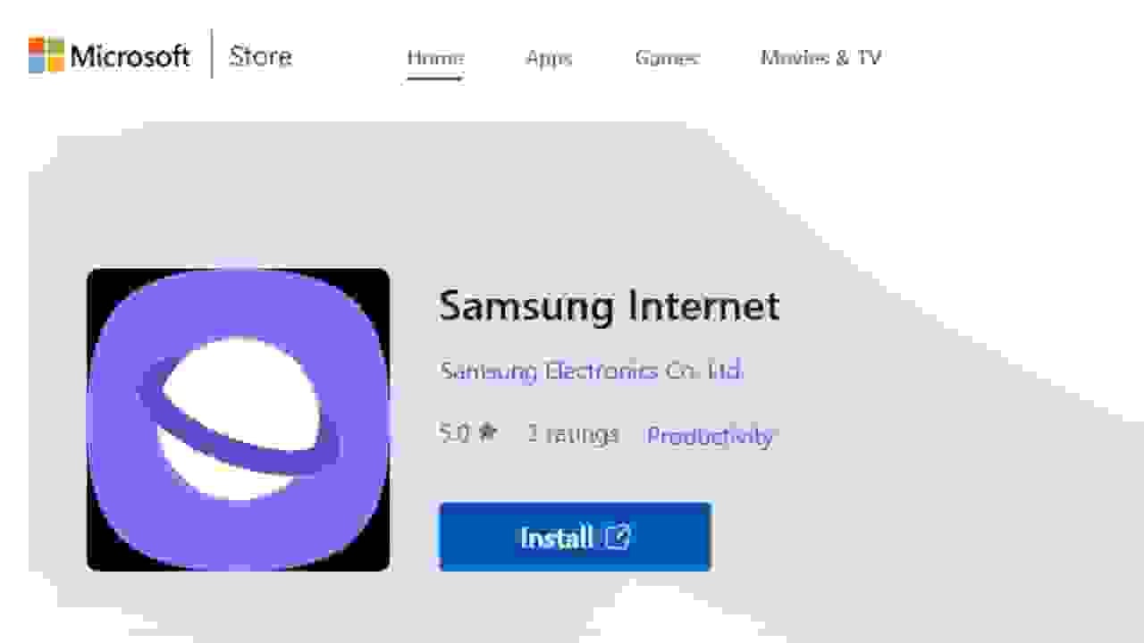 Samsung Internet Browser