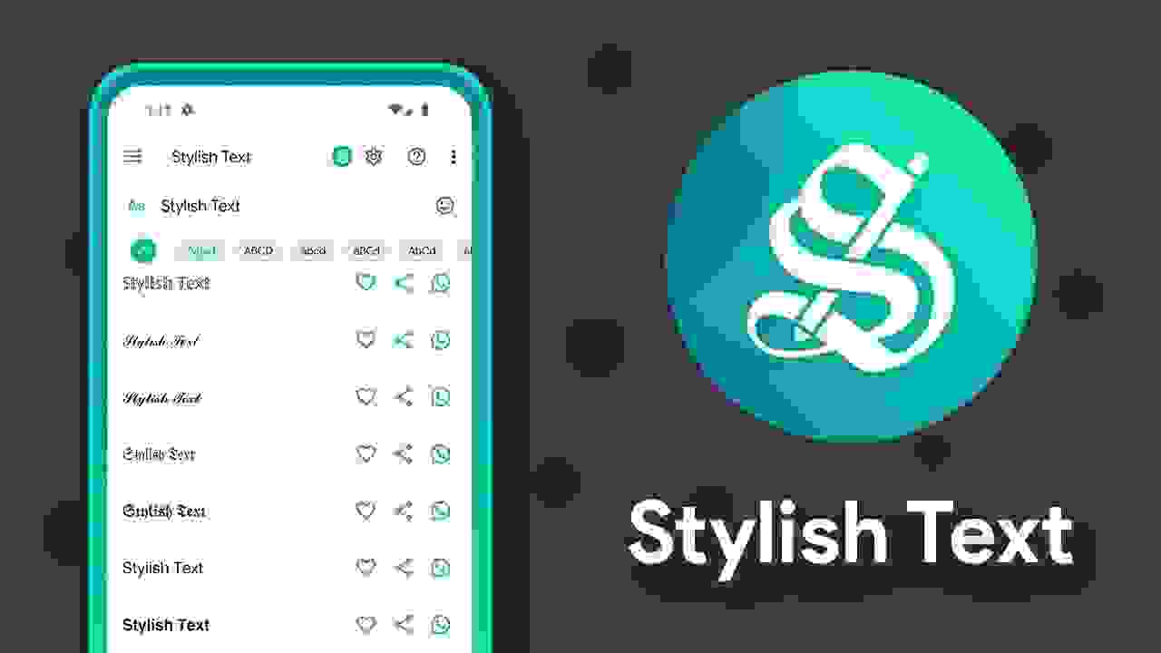 تطبيق Stylish Text