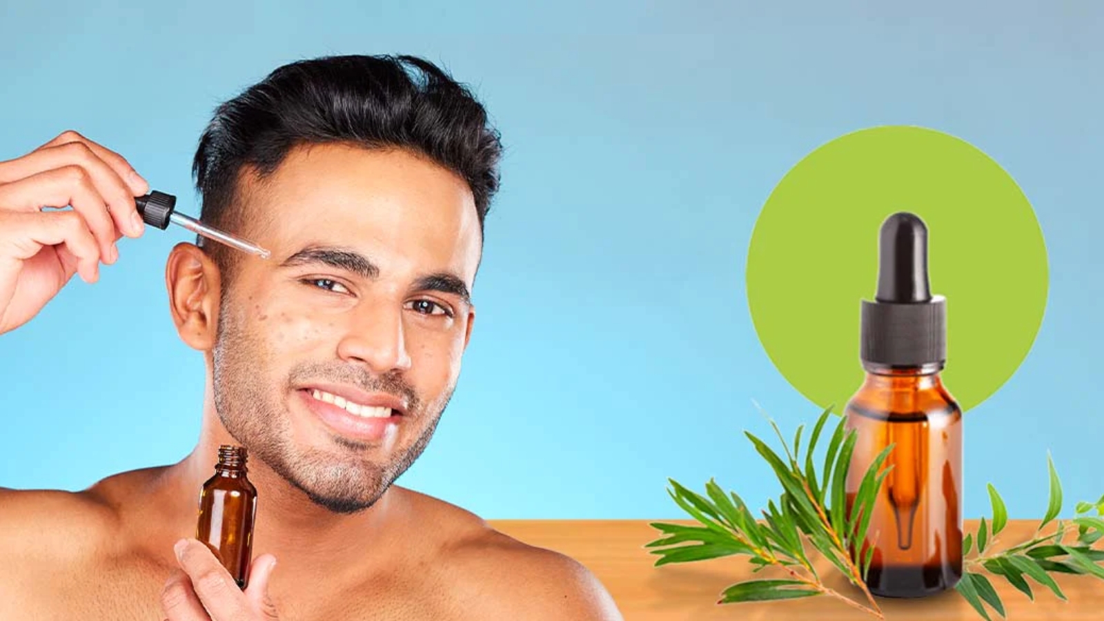 زيت شجرة الشاي وحب الشباب