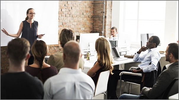 Training session for employees