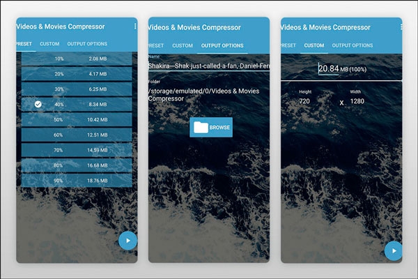 Vedios & Movies Compressor