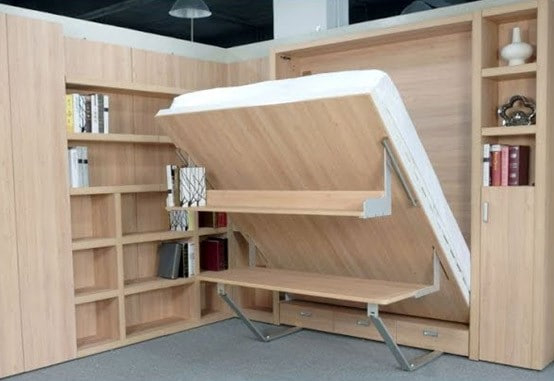 الأريكة التي تتحول إلى سرير أو طاولة