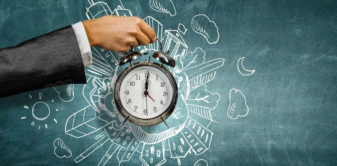 أثر إدارة الوقت بقاعدة الدقيقتين