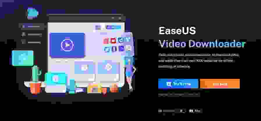 أداة EaseUS Video Downloader