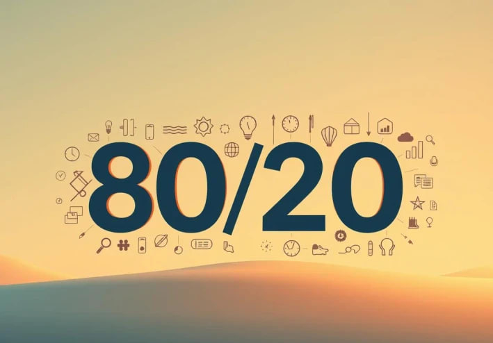 أسلوب 80/20 في إدارة الوقت