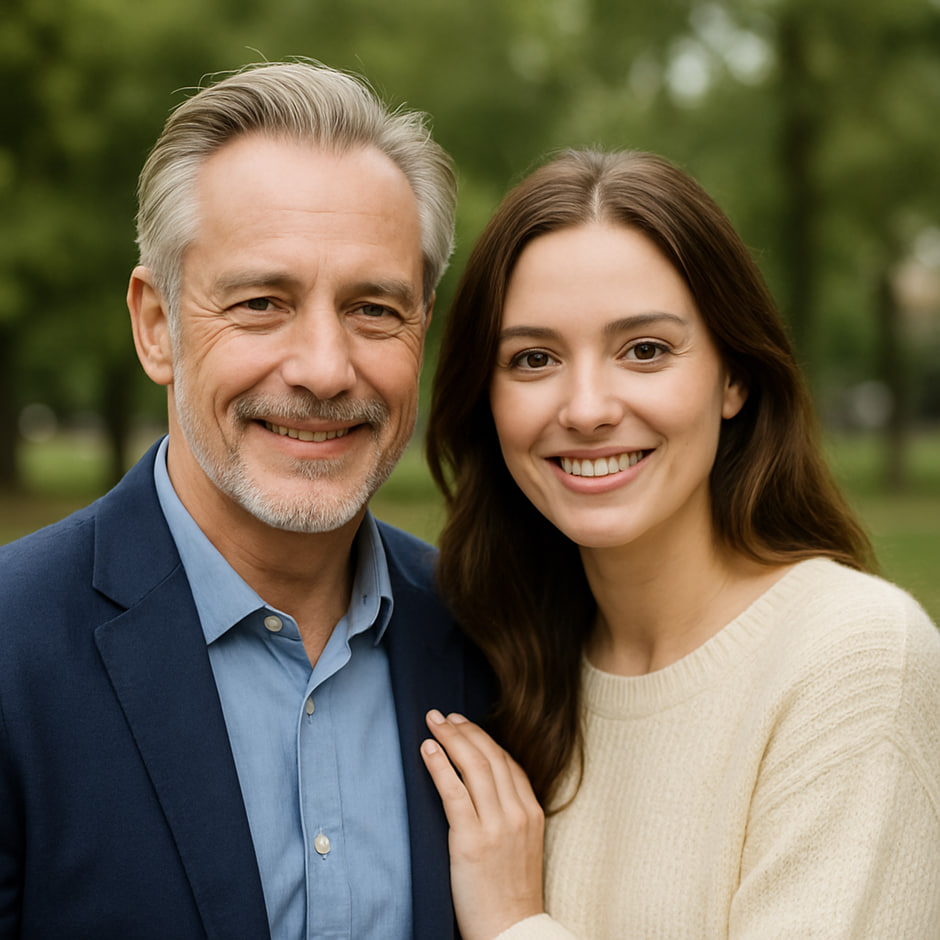 أمثلة لأزواج ناجحين رغم الفارق العمري