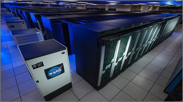 استخدام الحواسيب العملاقة من قبل وكالة ناسا لعلوم الفضاء