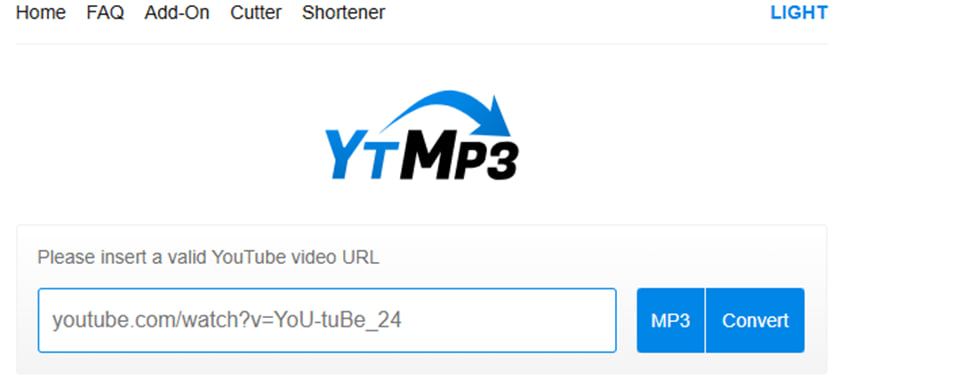 الانتقال إلى موقع YtMp3