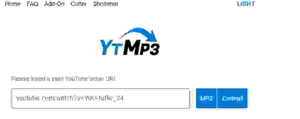 الانتقال إلى موقع YtMp3
