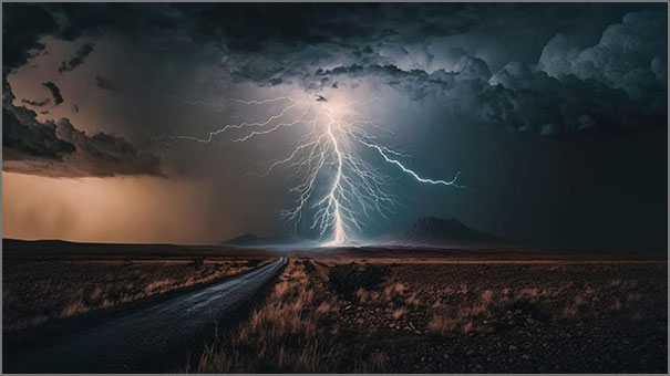 البرق والرعد