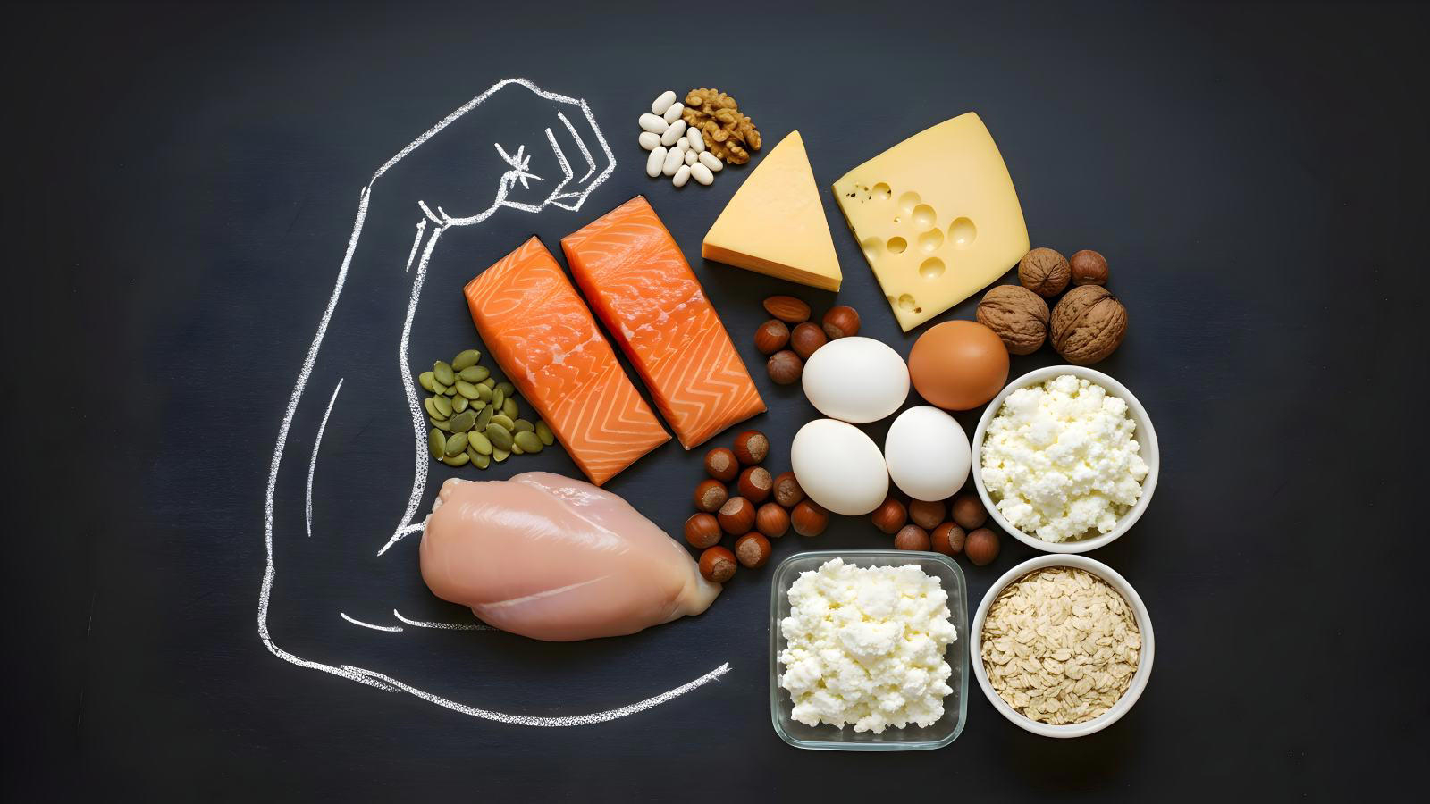 البروتين وبناء العضلات