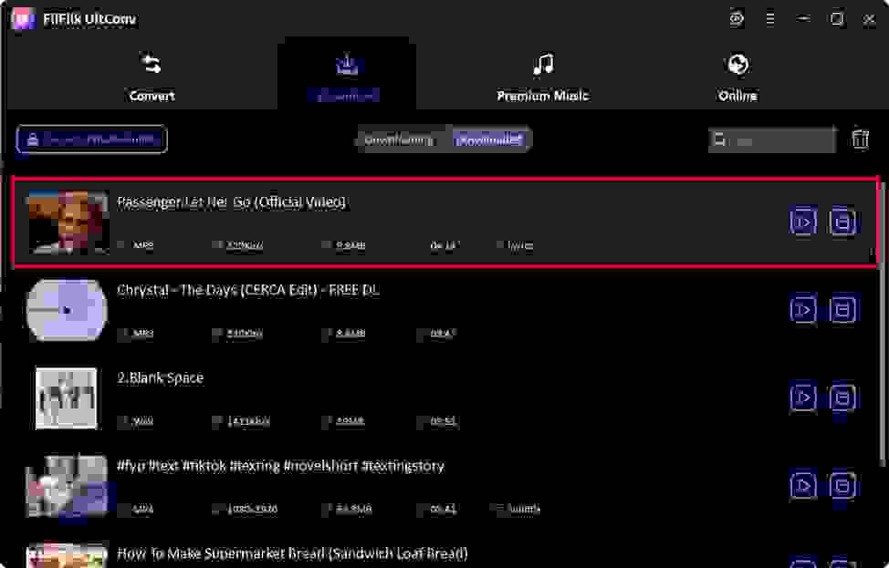 العثور على ملفات mp3