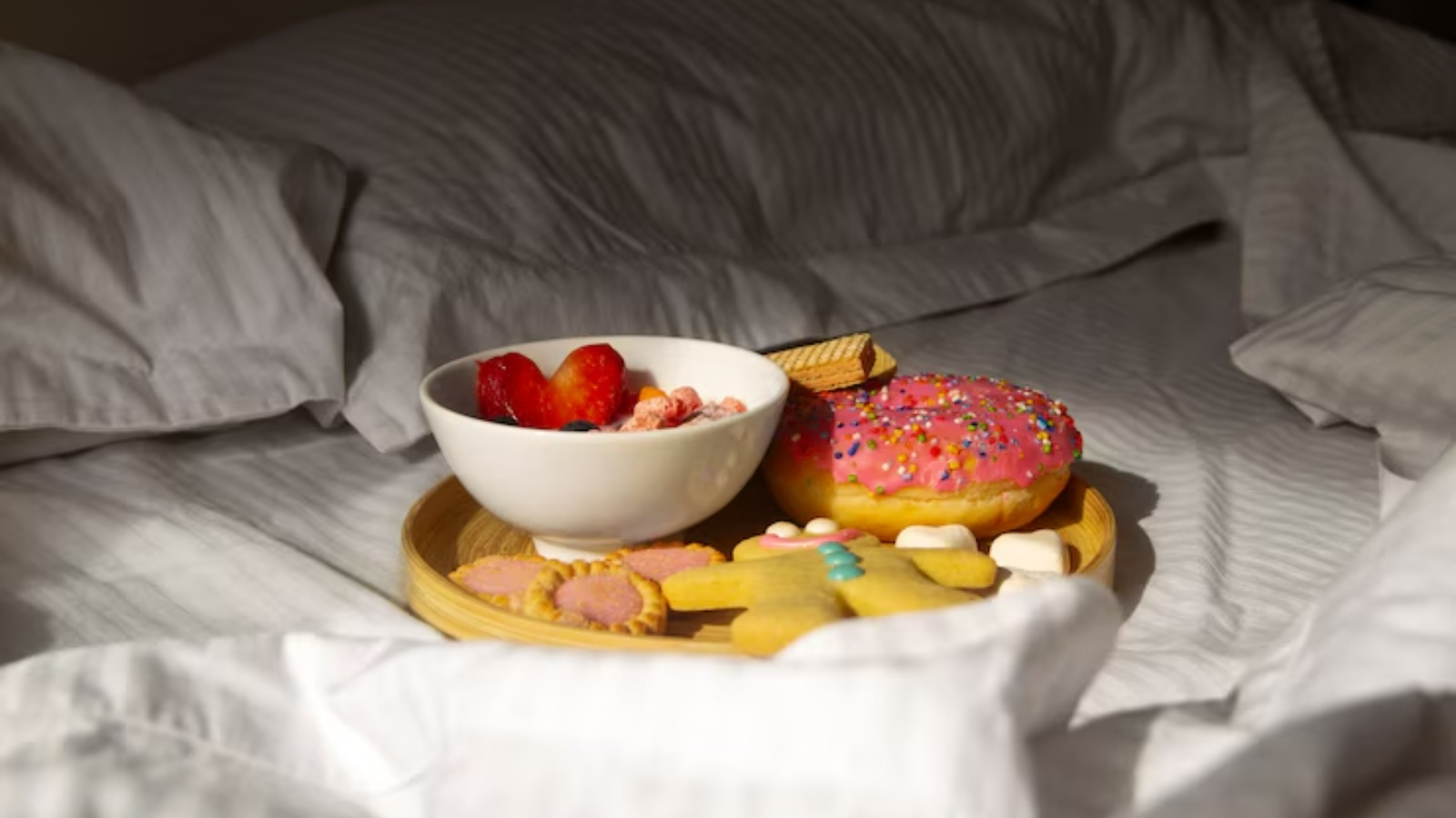 الطعام والنوم