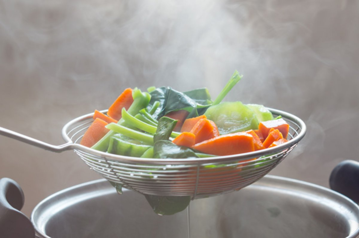 الطهو بالبخار