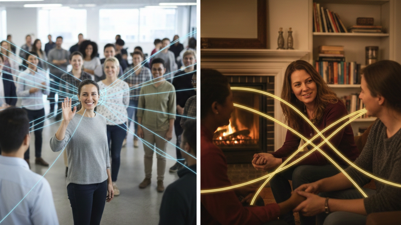 العلاقات الواسعة أم العميقة؟