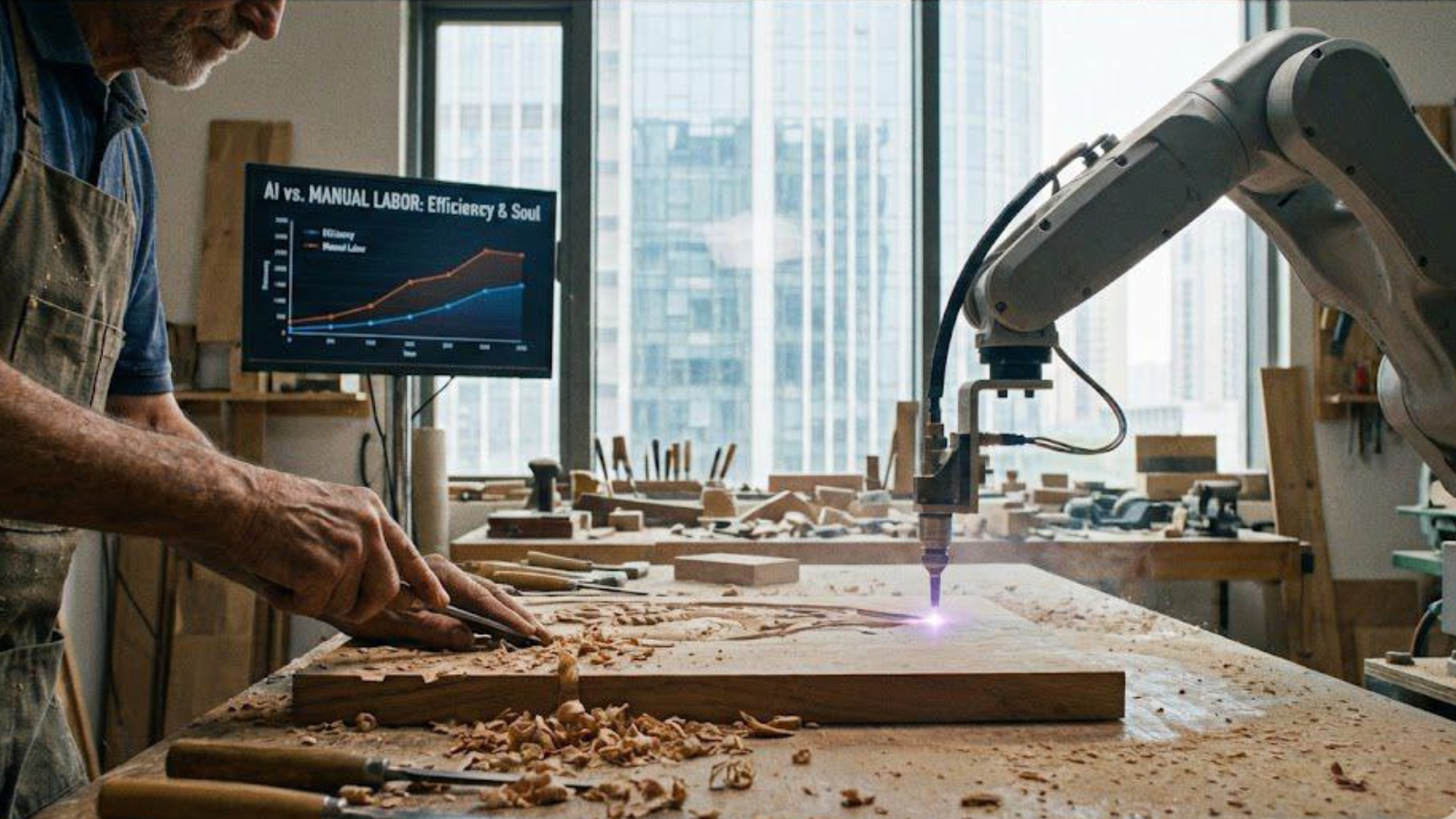 العمل في ظل الذكاء الاصطناعي