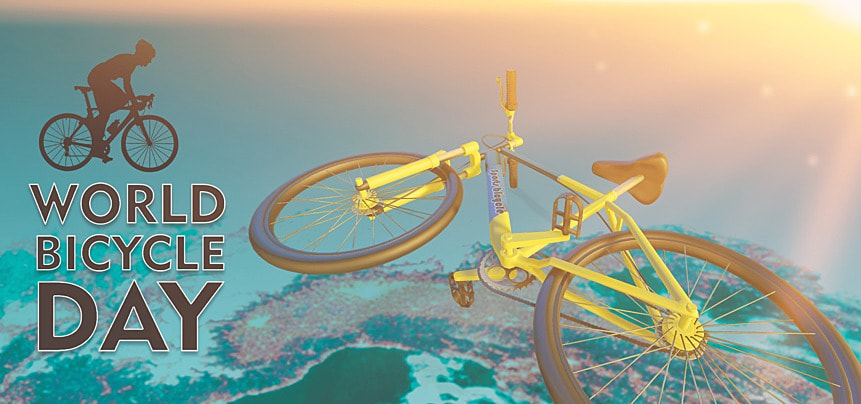 اليوم العالمي للدراجات الهوائية