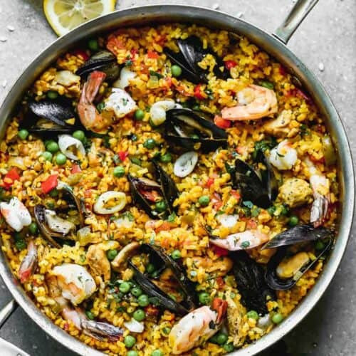 باييا مختلطة Paella Mixta
