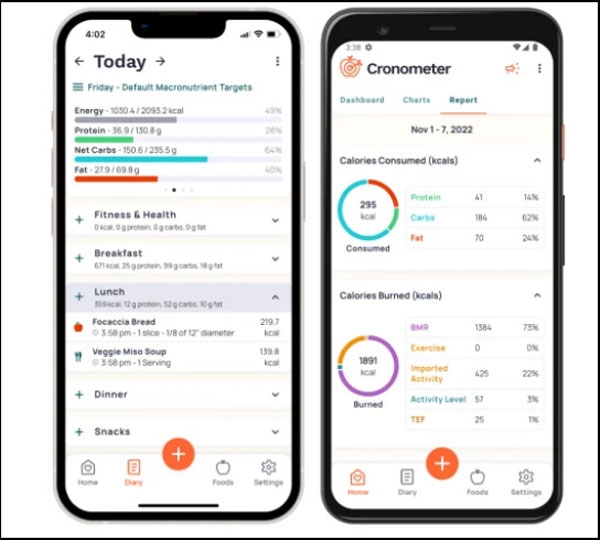 برنامج Cronometer برنامج Cronometer
