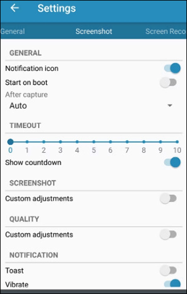 تطبيق Screenshot Easy