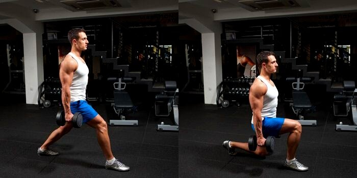 تمرين الاندفاع (Lunges)