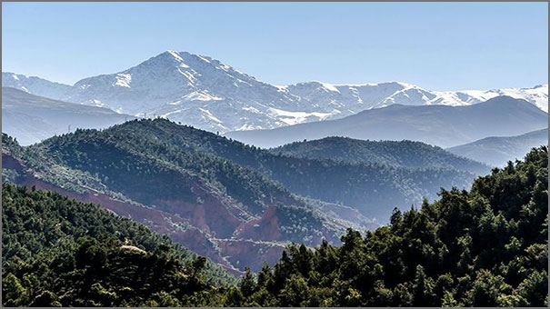 جبال الأطلس في المغرب