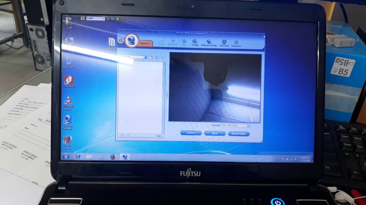 حل مشكلات فتح الكاميرا في اللاب توب